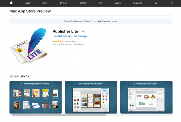 draw publisher for mac